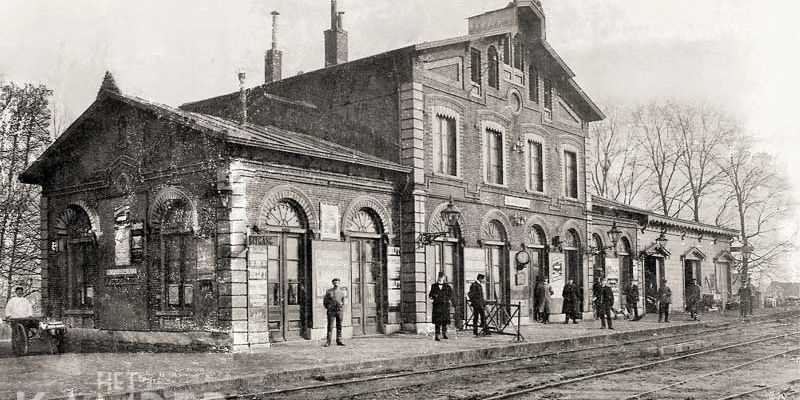1. Kampen ca. 1900, NCS-station 1865-1911