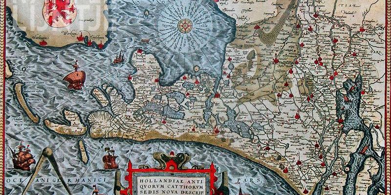 3. Historische kaart van  de Nederlandse kust (GAK)