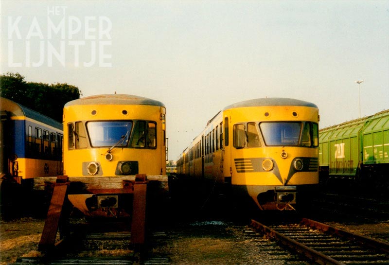 6. Afvoer en sloop treinstellen DE-2 183 (als enige uitgevoerd met snor) en 182, 9 augustus 1997