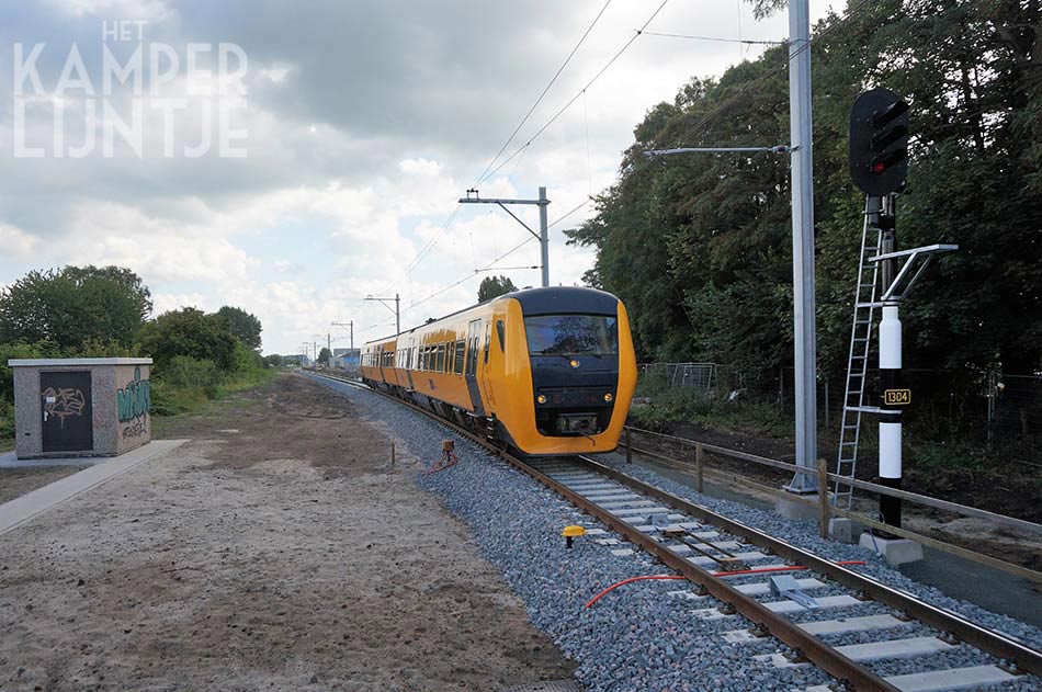 11a. Kampen 3 september 2017, DM’90 3447 nadert station Kampen (foto Kasper Haar)