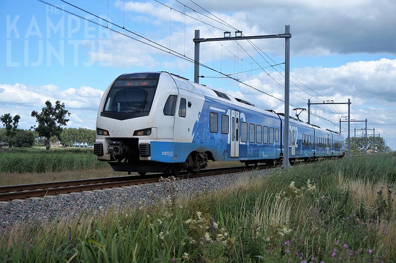 5a. IJsselmuiden 21 juli 2020, Keolis 7406 nadert Kampen (foto Kasper Haar).