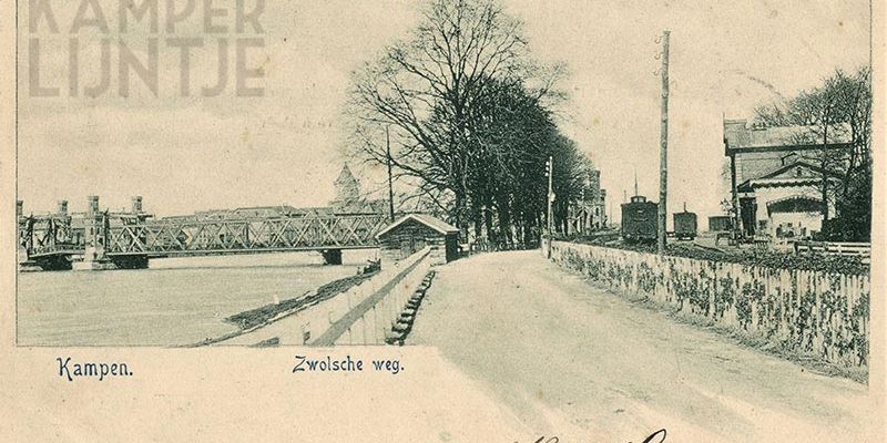 7. Ca. 1900 Eerste NCS-station met noodbalkenhuisje (coll. K. Haar)