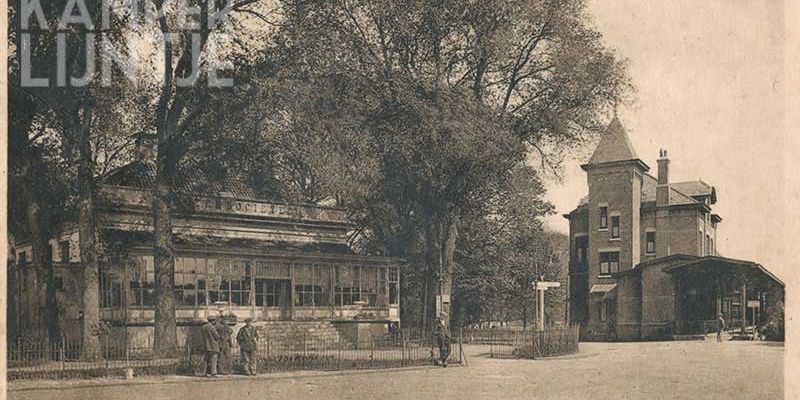 4b. Kampen ca. 1930, station Kampen Noord en Buiten Sociëteit