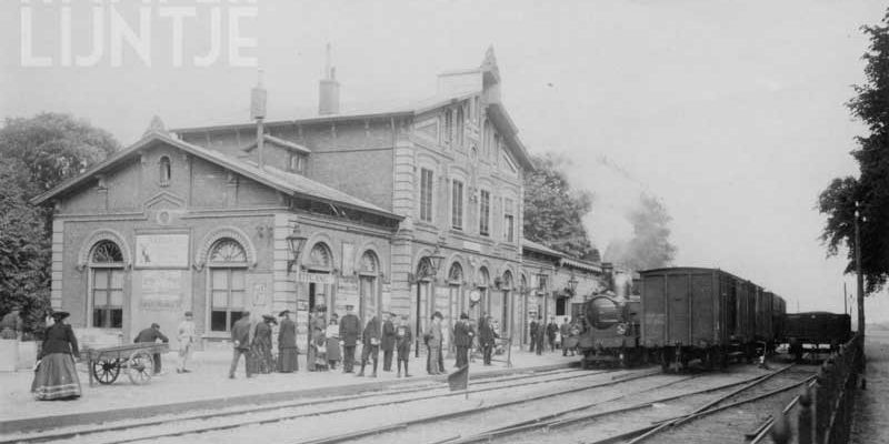 1. Kampen, eerste NCS-station circa 1900 Kampen