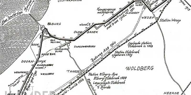 1. Overzicht vervoerlijnen op de Noordwest Veluwe