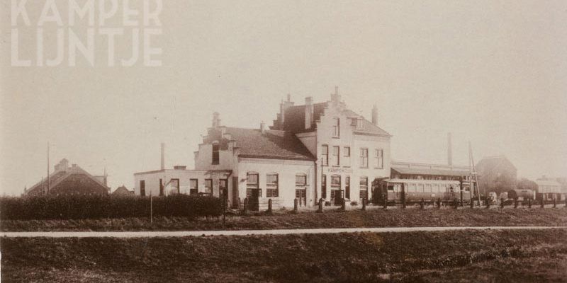 1. Station Kampen Zuid met een onbekende om(B)C, ca.1931