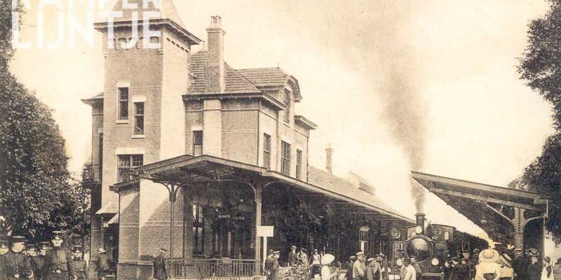 2d. Nieuwe Station Kampen 1913