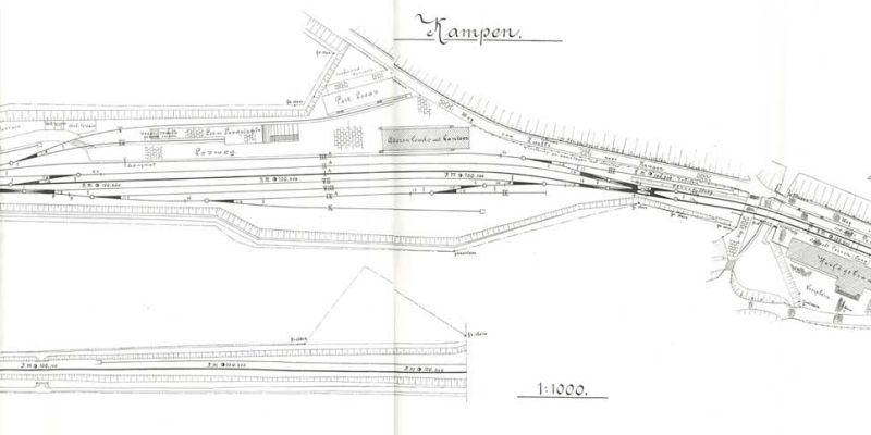 2e. Tweede emplacement station Kampen circa 1919