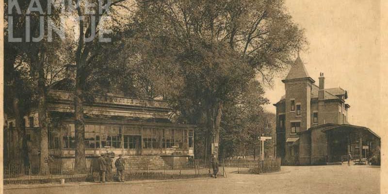 4. Station Kampen met Buiten Sociëteit omstreeks 1920