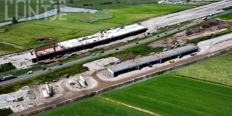 5f. Kampen juli 2009, de viaducten voor de toekomstige bypass van de IJssel in aanbouw