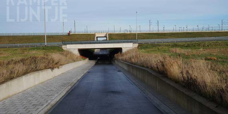 8b. Kampen 23 december  2013, Spoorpad met Spoortunnel