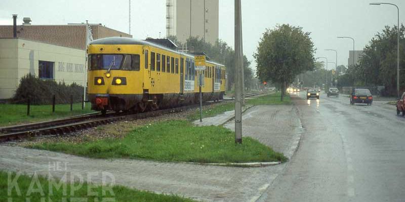 8d. Zwolle 5 september 1992, DE-2 184 bij bushalte Rieteweg op weg naar station Zwolle (foto L.J. Beumer)