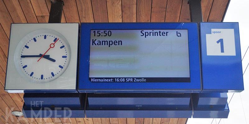 7h. Zwolle Stadshagen 15 juni 2019, vertrektijd richting Kampen (foto Kasper Haar)