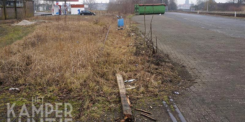 1l. Kampen, 19-2-2017, overwoekerd spoor (foto Kasper Haar)