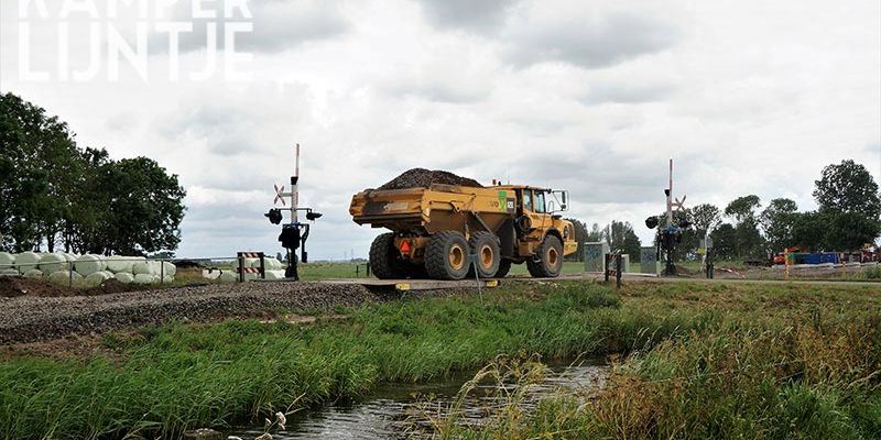 22t. Mastenbroek Bosjessteeg 16 juni 2017, oude ballast wordt afgevoerd (foto Kasper Haar)