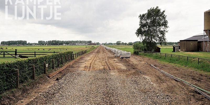 22w. Mastenbroek Sonnenbergweg  16 juni 2017: resultaat na het afgraven van ballast (foto Kasper Haar)