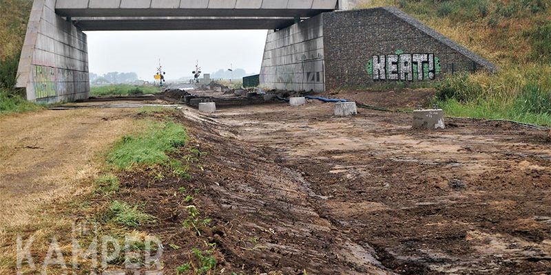 25r. Zwolle 24 juni 2017, verlaging van baanlichaam voor aanbrengen bovenleiding (foto K. Haar)