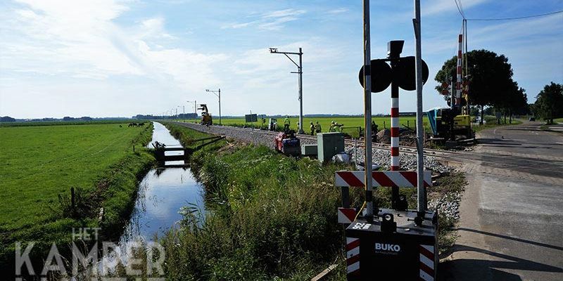 32j. Mastenbroek Bisschopswetering 18 juli 2017, de verbinding tussen Zwolle en Kampen is tot stand gekomen (foto  K. Haar)
