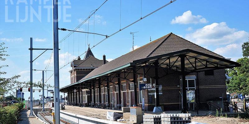 34a. Kampen 21 juli 2017, station in afrondingsfase (foto Kasper Haar)