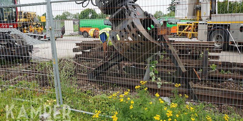 34j. Kampen 22 juli 2017, een stootjuk wordt verwijderd (foto Kasper Haar)