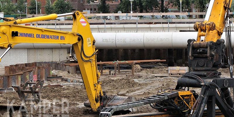 4t. Zwolle 23 juli 2017,  de tekst boven ingang tunnel Westenholtzijde (foto Kasper Haar)