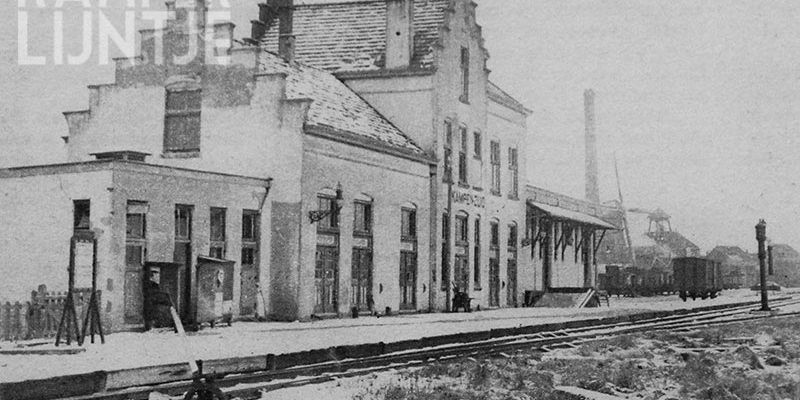 5c. Kampen 1933, station Kampen Zuid vlak voor sluiting spoorlijn