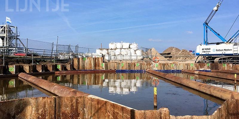 3j. Zwolle 21 april 2017, de bouwput van het nieuw viaduct (foto Kasper Haar)