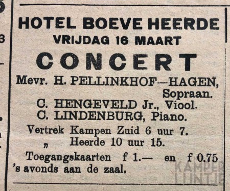 Speciale concertrein