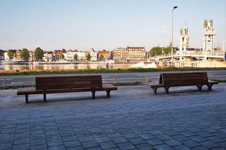 Perron met eersteklas uitzicht